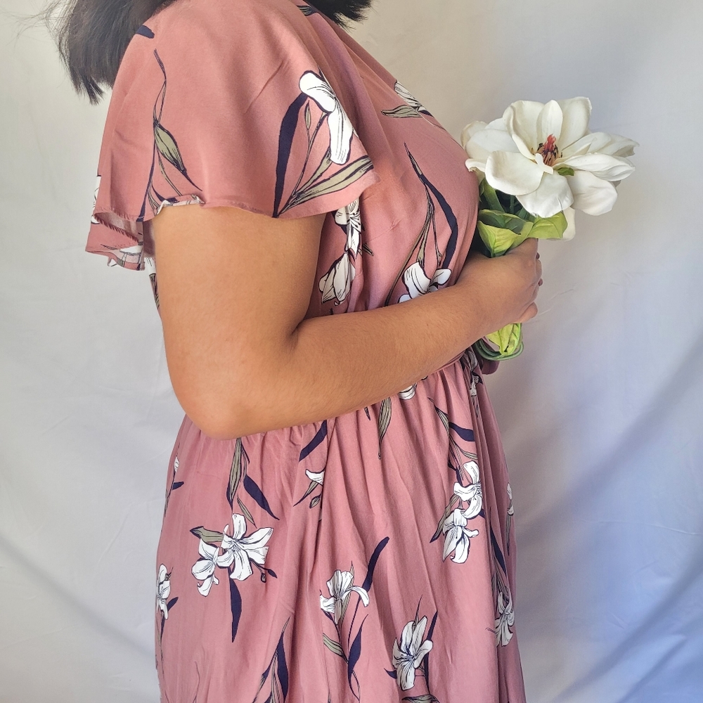 SOLD ON IG Ava & Viv Mauve dress - Picture 4 of 4